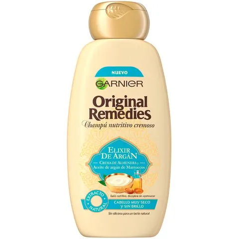 Garnier Original Remedies champú elixir de argan 300 ml – imagen 2