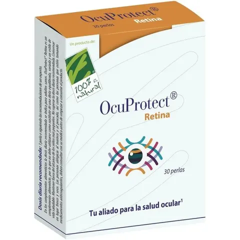 100% Natural Ocuprotect Retina 30 caps – imagen 3