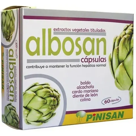 Pinisan Albosán 60 caps – imagen 2