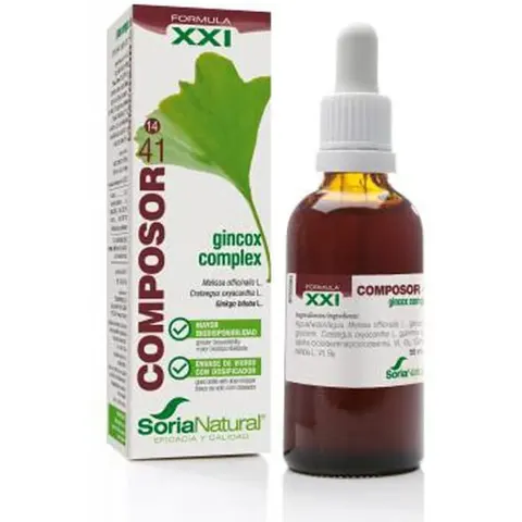 Soria natural composor 41 gincox complex xxi 50ml. – imagen 3