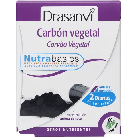 Drasanvi Carbón Vegetal 60 Caps – imagen 2