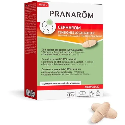 Pranarom Aromalgic Cepharom 8 Comprimidos – imagen 3