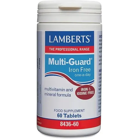 Lamberts Multi Guard Iron Free 60comp – imagen 3