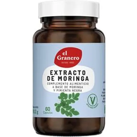 El Granero Integral Extracto de Moringa 60 Cápsulas – imagen 3