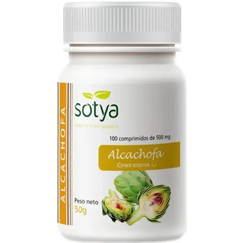 Sotya Alcachofa 500mg 100 comprimidos – imagen 3