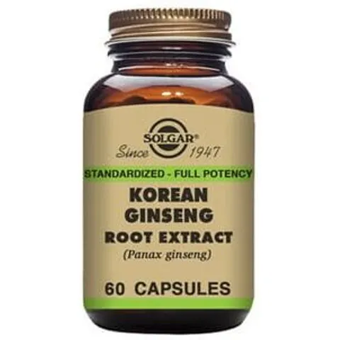Solgar Extracto De Ginseng Coreano 60 VCaps – imagen 3
