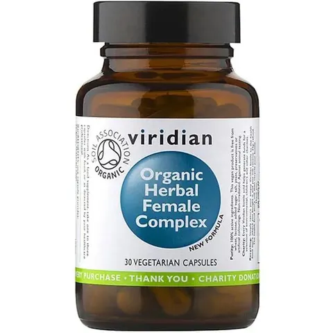 Viridian COMPLEX HERBARIO MUJER BIO 30 VCaps – imagen 4