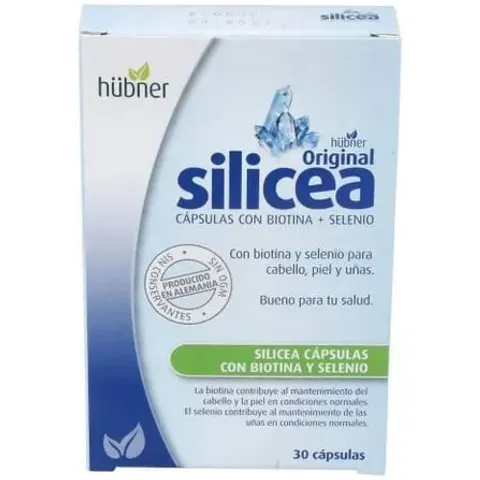 HÜBNER Silicea + Biotina + Selenio 30 cáps. – imagen 4