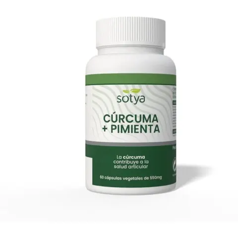 Sotya curcumin+pimienta 60cap. – imagen 5