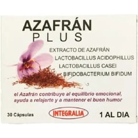 Integralia Azafrán Plus 30 Caps – imagen 3