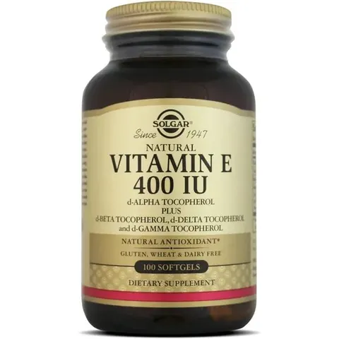 Solgar VITAMIN E 400IU MIXED 100 Softgels – imagen 4