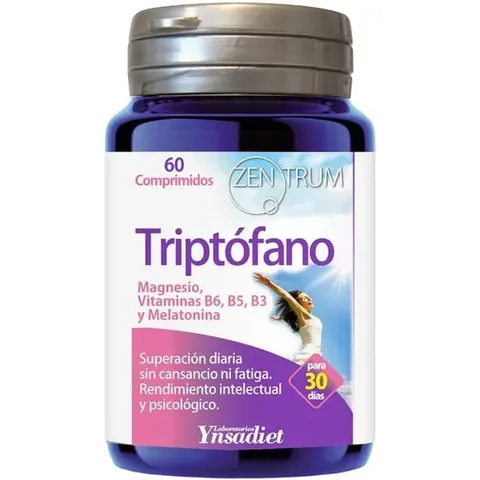 Zentrum Triptófano 60 Comprimidos – imagen 2
