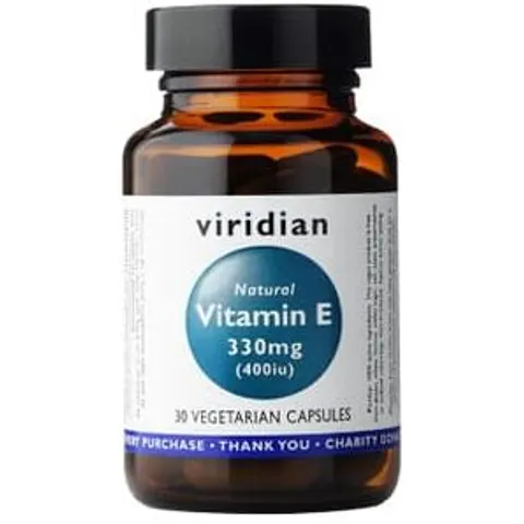 Viridian Vitamina E 330mg 30 Cápsulas – imagen 3