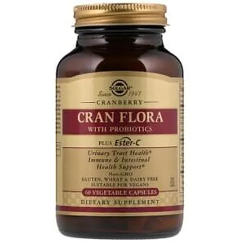 Solgar Cran Flora 60 Cápsulas – imagen 2