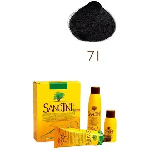 Sanotint Tinte Sensitive 71 Negro – imagen 2