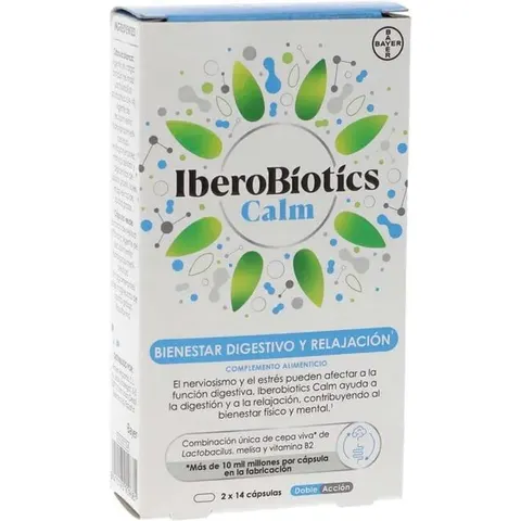 Iberobiotics Calm Capsulas 28 Caps – imagen 2