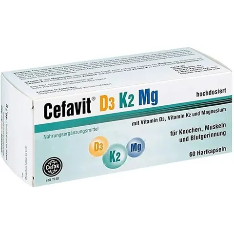 Cefavit D3 + K2 + Magnesio 60 Cápsulas – imagen 4