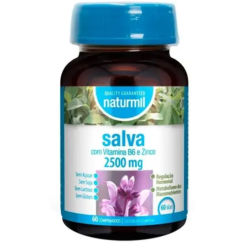Naturmil Salvia 2500mg 60comp – imagen 4