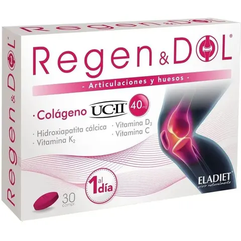 ELADIET Regendol Colágeno UC-II 30comp – imagen 4