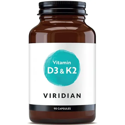 Viridian Vitamina D3 & K2 90 VCaps – imagen 2