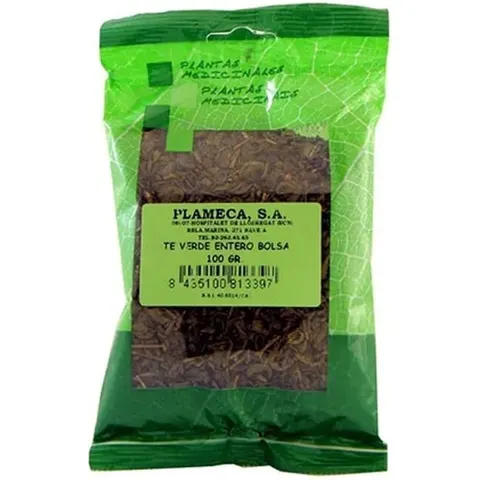 Plameca Te Verde Entero 100 gr – imagen 2