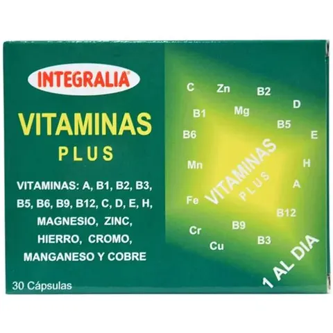 Integralia vitaminas plus 30cap. – imagen 3