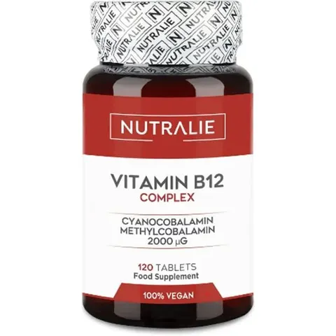 Nutralie Vitamina B12 Complex 2000 mcg 120 Comprimidos – imagen 2