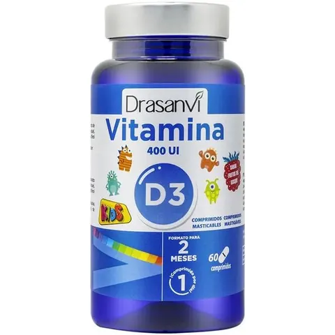 Drasanvi Vitamina D3 Infantil 60 Comps – imagen 2