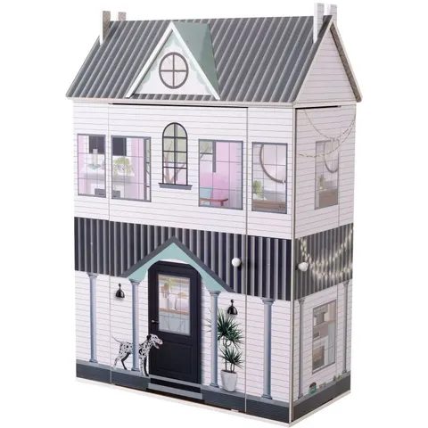 Teamson Casa de muñecas 90 cm, gris – imagen 2