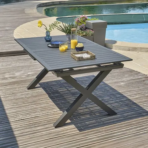dcb garden Mesa de jardín de aluminio – imagen 2