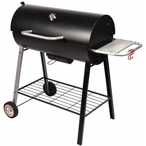 Somagic Barbacoa de carbón horizontal, recipiente grande – imagen 2