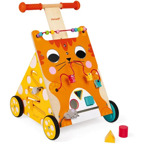 Janod Carrito multiactividades gato – imagen 2