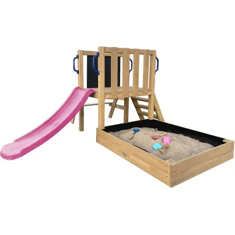 Axi Mini parque infantil con tobogán morado – imagen 2