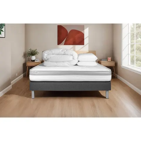 Vitalit Pack colchón gris espuma 140 x 190 – imagen 2