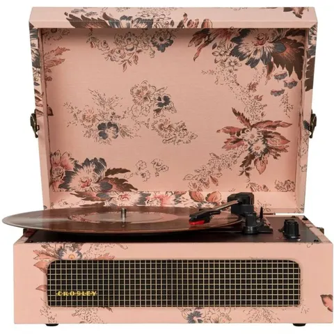 Crosley Tocadiscos portátil con bluetooth gris – 250702 – imagen 2