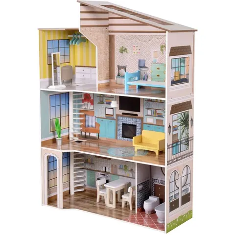 Teamson Casa de muñecas 117.8 cm, multicolor – imagen 2