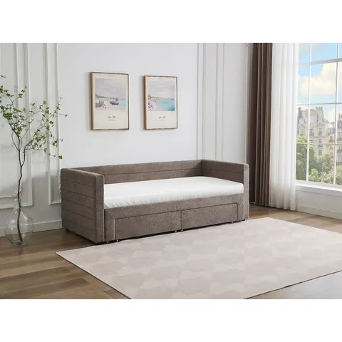 Unique Cama diván tela topo – imagen 2