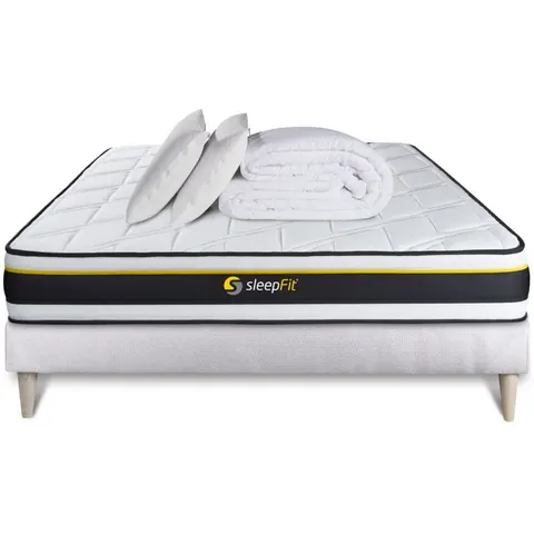 Sleepfit Pack colchón blanco espuma 140 x 190 – imagen 2