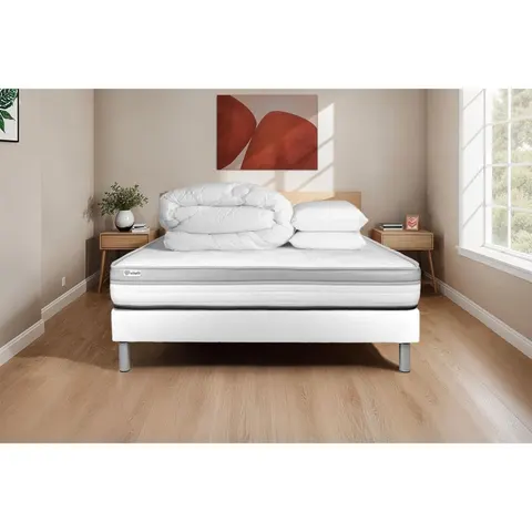 Vitalit Pack colchón blanco espuma 140 x 190 – imagen 2