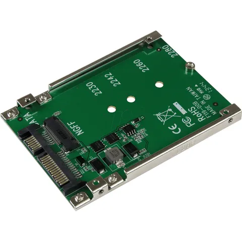 Startech.com ST SAT32M225 - Convertidor M.2 Ngff SSD > 2,5" Sata – imagen 2