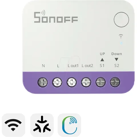 SONOFF SON MINI-RBS - Roller shutter actuator, Matter over Wi-Fi – imagen 2