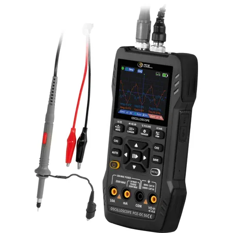 PCE INSTRUMENTS PCE OC 50 - Osciloscopio PCE-OC 50 – imagen 2