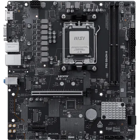 MSI Placa Base PRO B840M-B – imagen 3