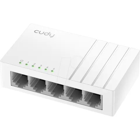Cudy FS105D switch Fast Ethernet (10/100) Negro – imagen 4