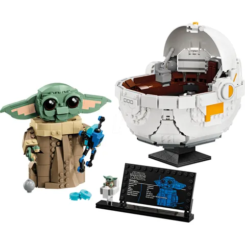 Star Wars: Grogu con coche planeador - LEGO – imagen 3
