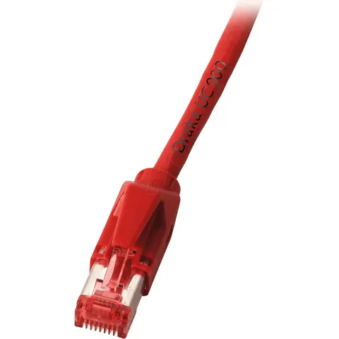 EFB-ELEKTRONIK PATCH-600 2 RT - Cable de interconexiones Cat.6a, S/FTP, 2m, rojo – imagen 2