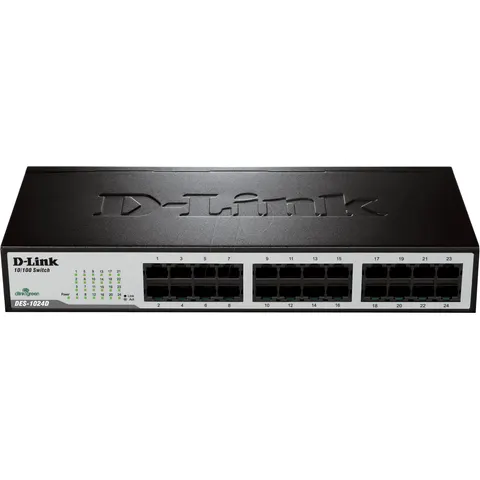 D-LINK DES-1024D - Switch, 24 puertos, Fast Ethernet – imagen 4