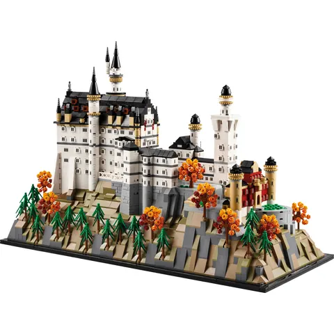 Architecture: Castillo de Neuschwanstein – LEGO – imagen 3