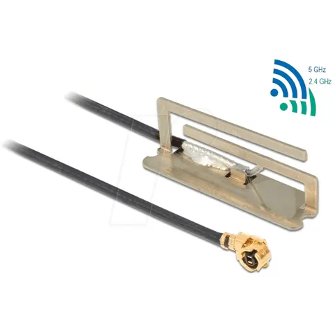 DELOCK 86389 - Antena WLAN, conector MHF® I. – imagen 2