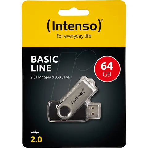 Pendrive USB2.0 32GB (Negro) - INTENSO – 020447 – imagen 5